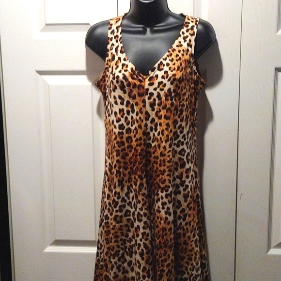 Tiana B Animal print sundress S - Picture 3 of 6